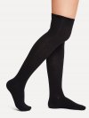 Plain Over the Knee Socks 2pairs