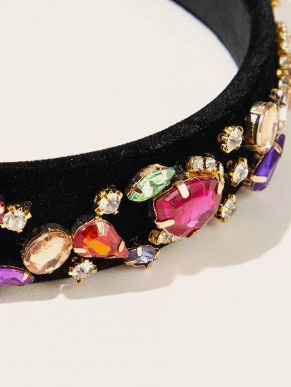 Gemstone Decor Headband - Click Image to Close