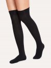 Plain Over the Knee Socks 2pairs