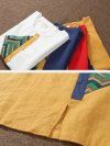 Vintage Geometric Embroidery O-Neck Short Sleeve T-shirt