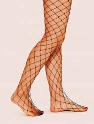 Plain Fishnet Tights