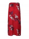 Boho Print Floral Front Breasted Vintage Maxi Skirts