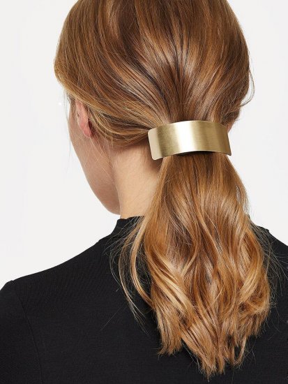 Metal Hair Clip - Click Image to Close