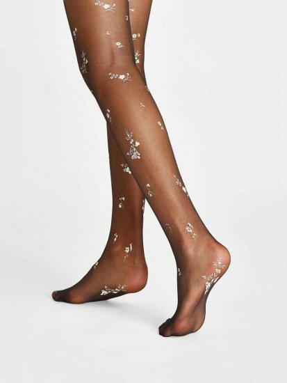 Calico Print Tights - Click Image to Close