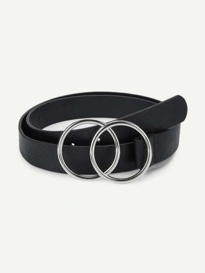 Double Ring Buckle Belt - Click Image to Close