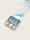 Square Buckle Transparent Belt