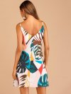 Tropical Print Cami Dress