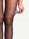 Flower Side Pattern Pantyhose Stockings