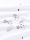 Star Shaped Hair Ring Set