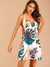 Tropical Print Cami Dress