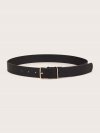 Geometric Metal Buckle Belt