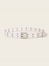 Square Buckle Transparent Belt