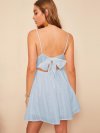 Bow Tie Back Schiffy Cami Dress